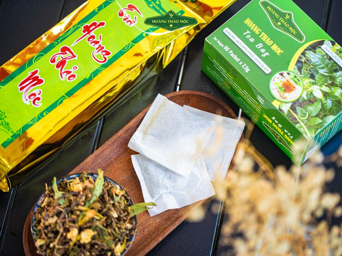 Hoang Thao Moc Tea – Herbal Tea Good For Health, Vietnamese Tea 500 150g