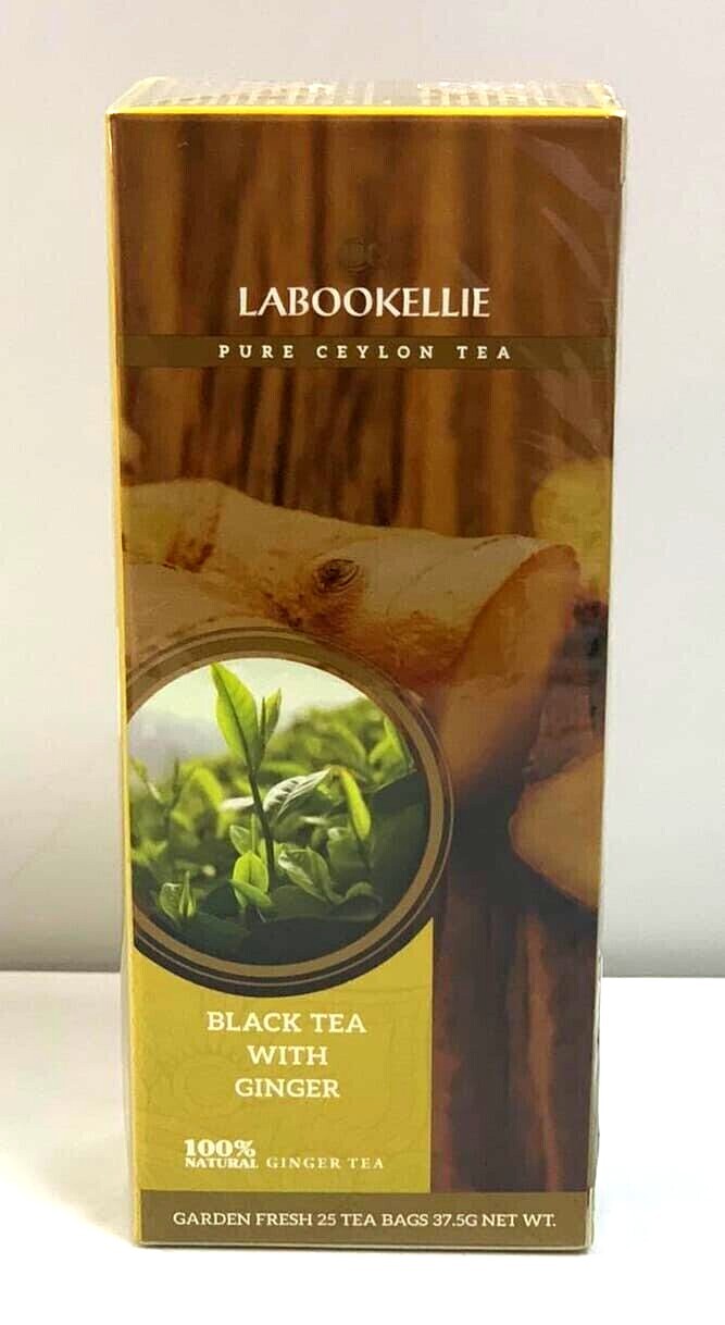 Ceylon Organic Black Tea Damro Labookellie 25 Bags 100% Natural Flavored Tea