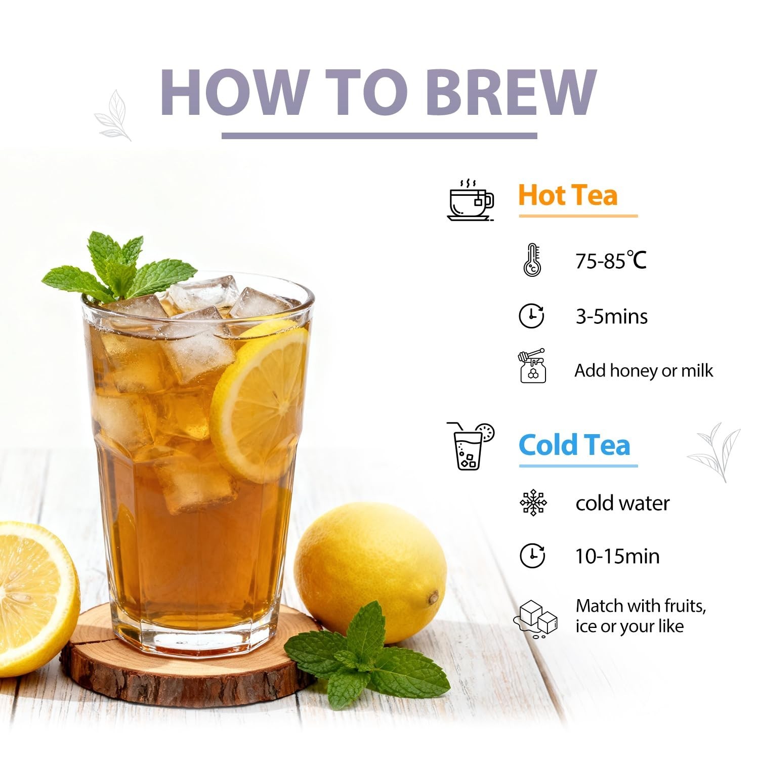 Elegant Organic White Tea – 100 Individually Wrapped Teabags, Low Caffeine