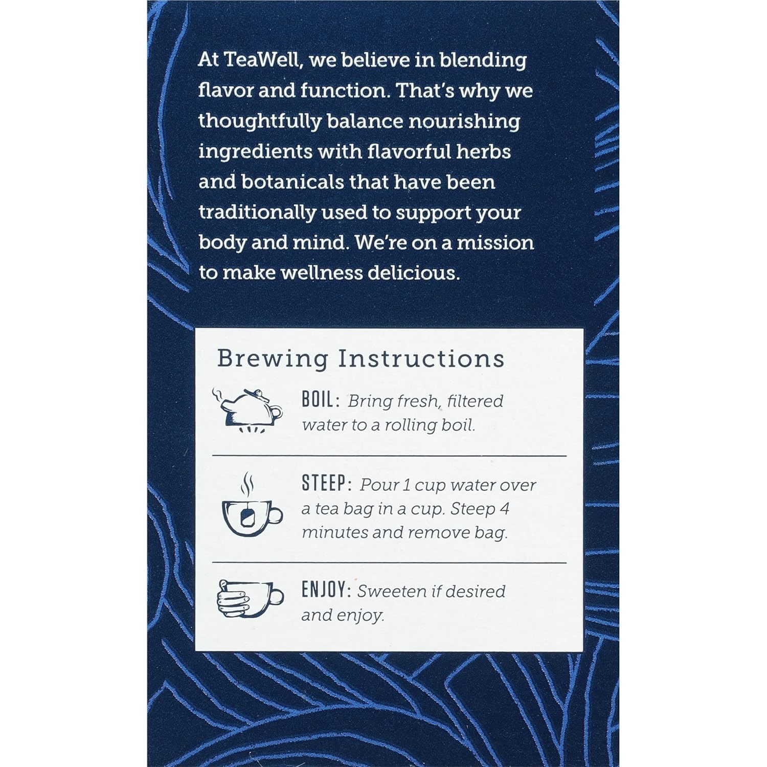 Celestial Seasonings TeaWell Herbal Tea, Daily Wellness, Organic Honey Lemon, 12
