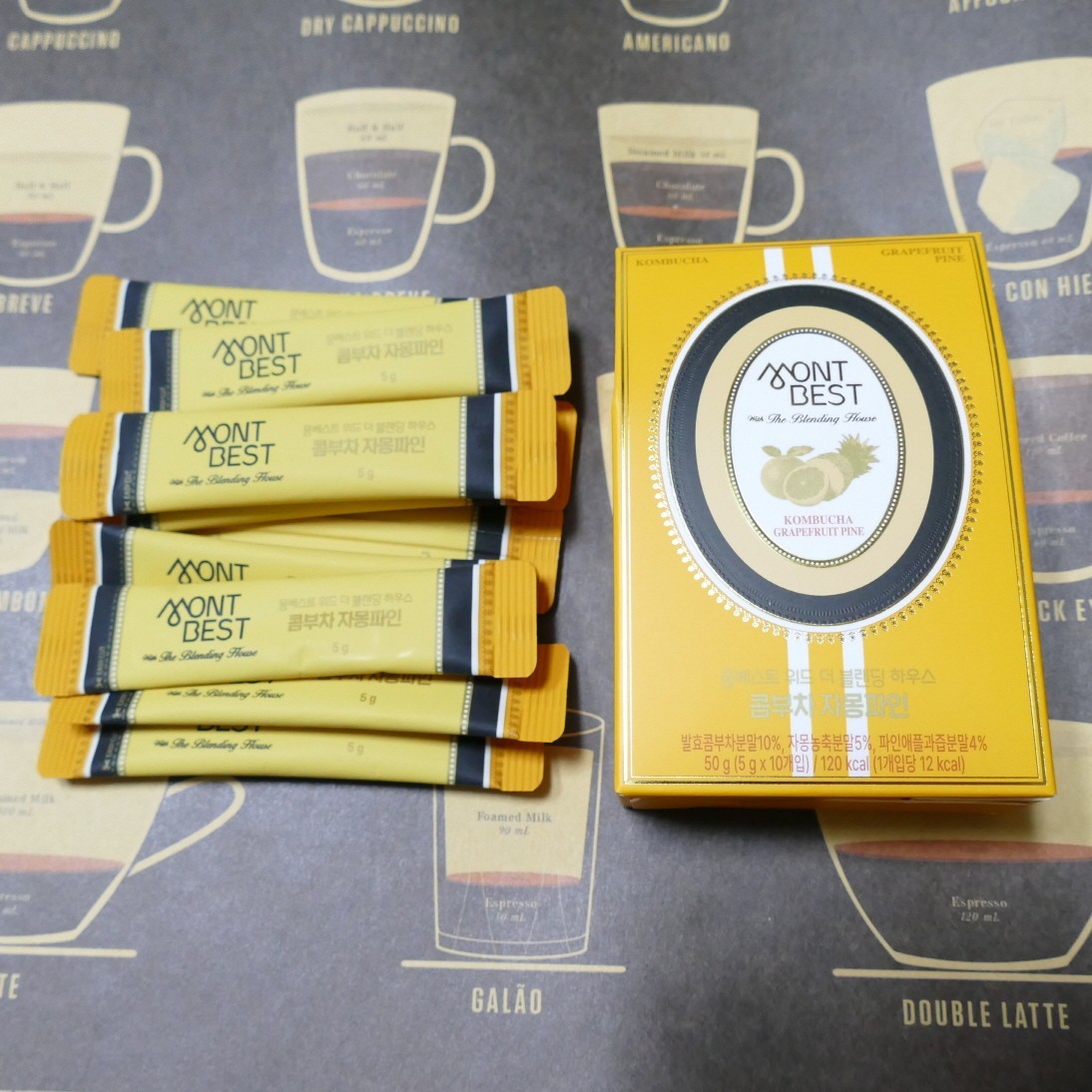 Montbest Kombu Tea, 4 Sour Flavors, Individually Packaged 40 pieces