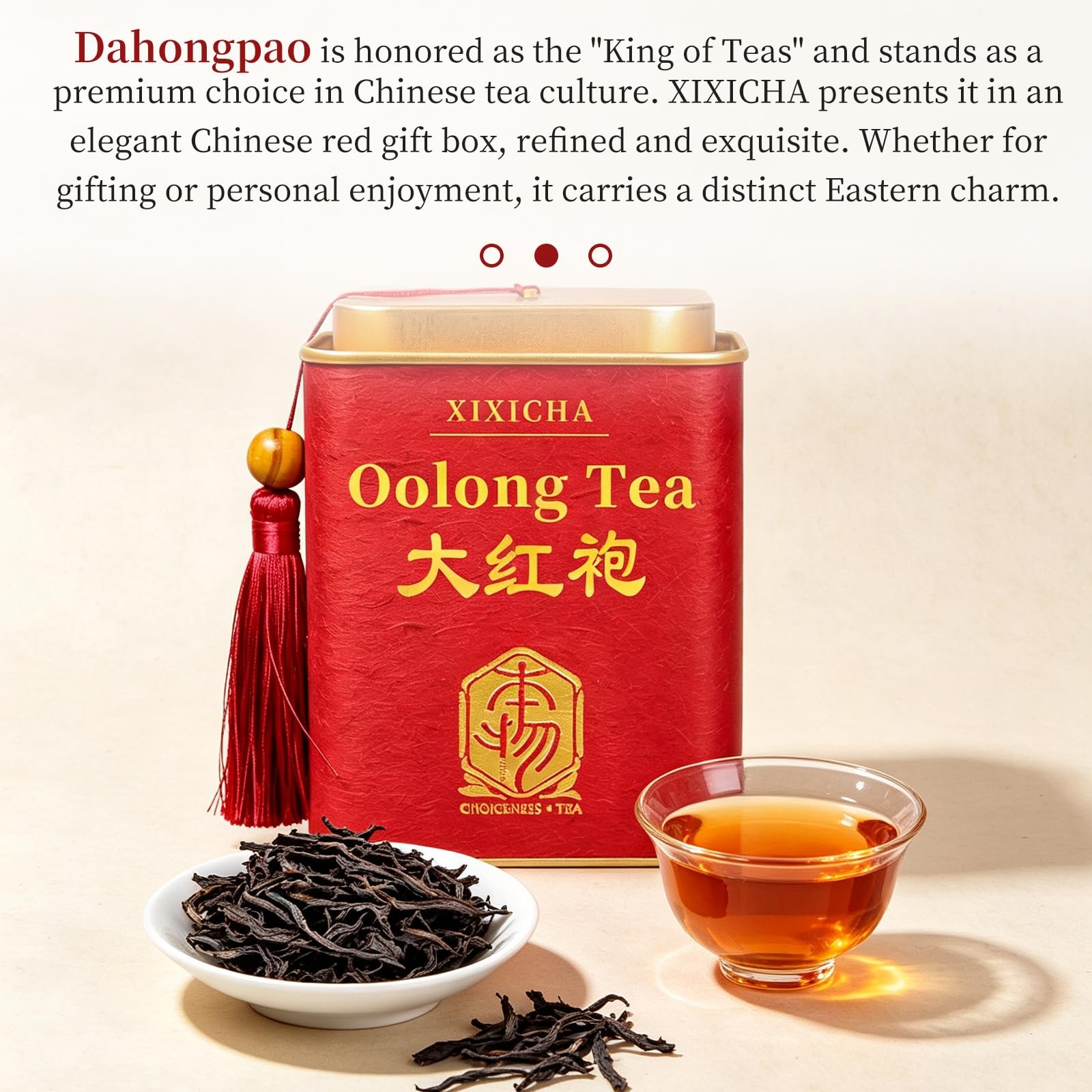 Dahongpao Oolong Tea 4.23oz (120g) China Wuyi Mountain Big Red Robe Oolong Te…