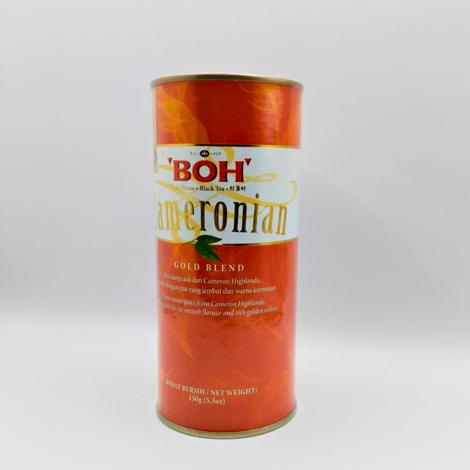 BOH Cameronian Gold Blend 150g Black Tea Smooth Flavour Shipping Included