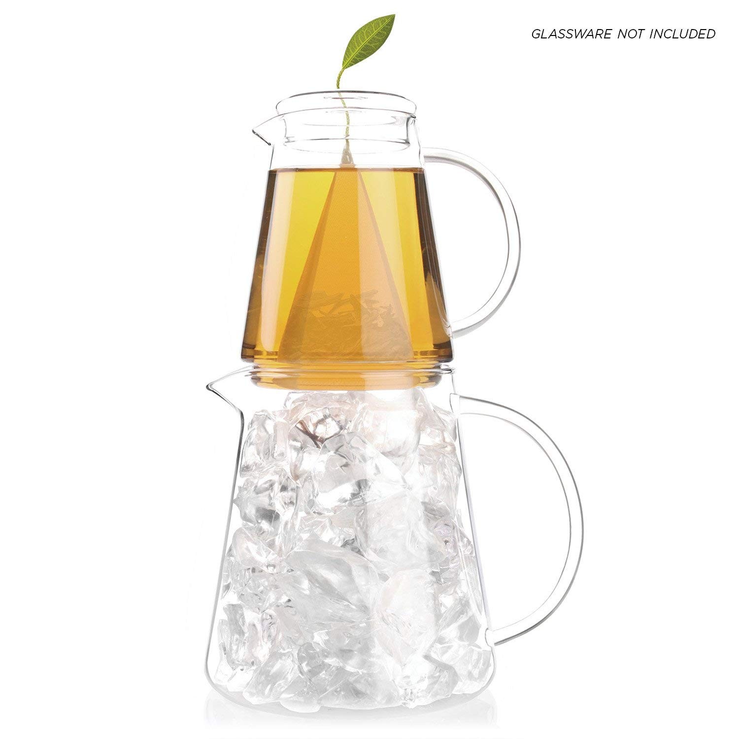 Tea Forte Tea Over Ice White Ginger Pear Premium Organic Caffeinated White I…