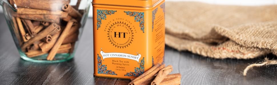 HT English Breakfast Black Tea, 20 Sachets in Tin | Full-leaf black tea, Ceylon