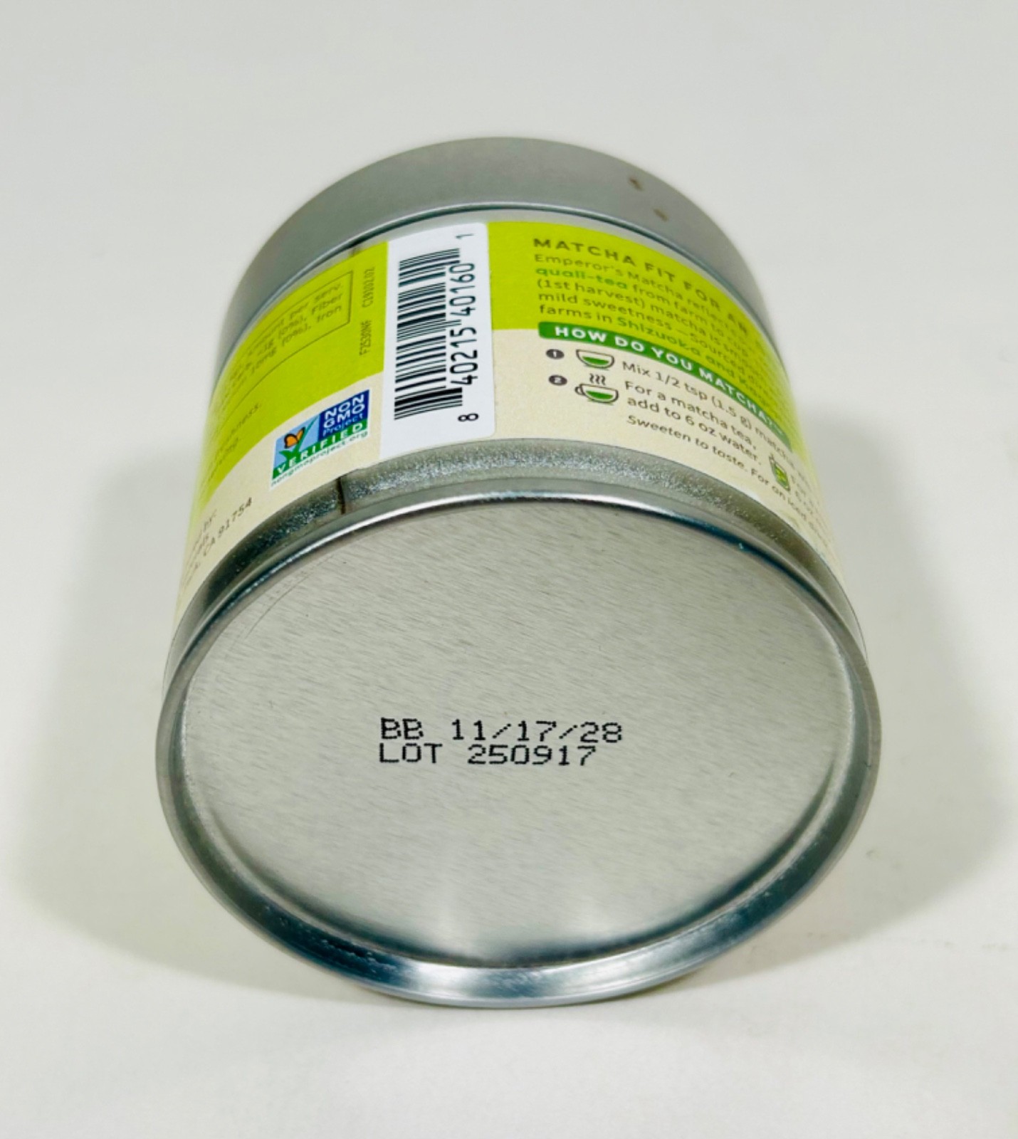 SENCHA Emperor’s MATCHA Ceremonial First Harvest, 20 Servings, 1.06 oz, 2028
