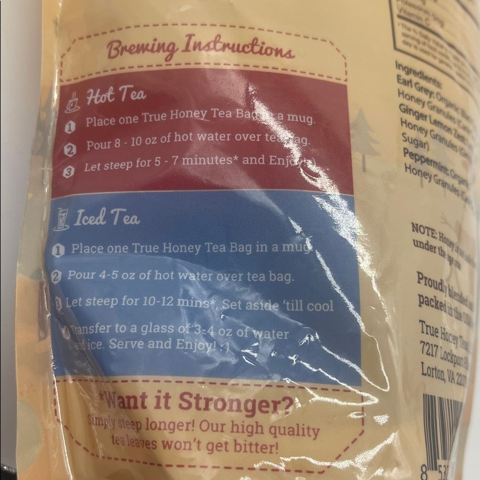 True Honey Teas Winter Variety Pack