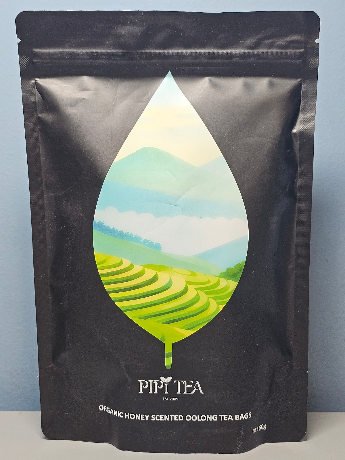 Pipi Tea Organic Honey Scented Oolong Tea- 20 bags – Exp 9/28 -New! Sealed!