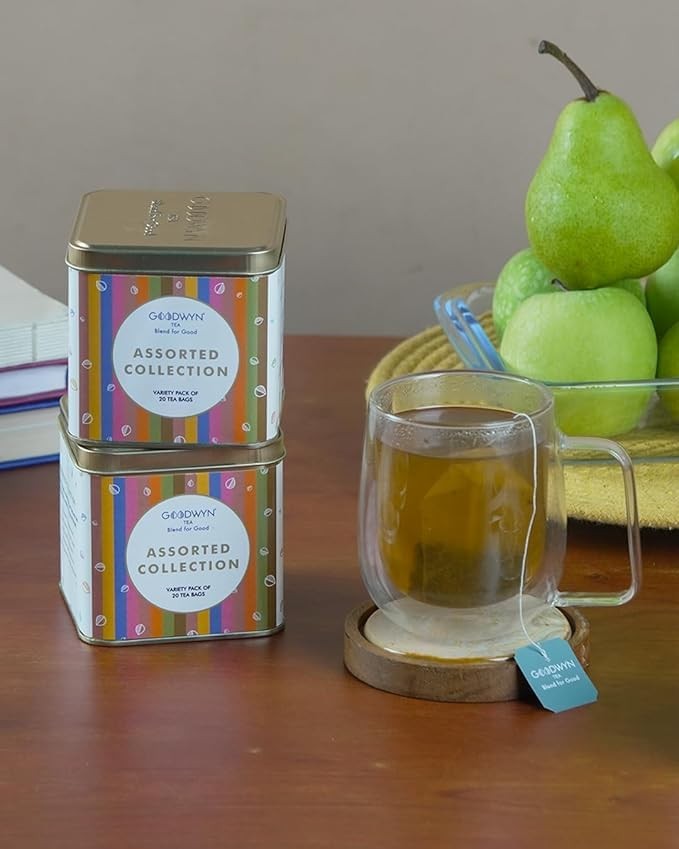Goodwyn Herbal Tea Sampler Gift Box 20 Tea Bags