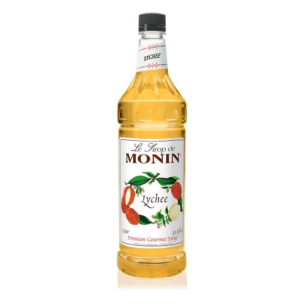 Monin Lychee Syrup (1L), H-Lychee, 1.0L