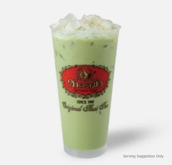 Thai Green Tea Mix Milk Tea Cha Tra Mue Iced Drink Sweet Leaf Pouch 200g