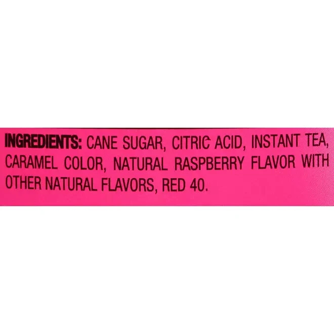 4C 35 QT Raspberry Iced Tea Mix (82.6 oz.) Fast Ship