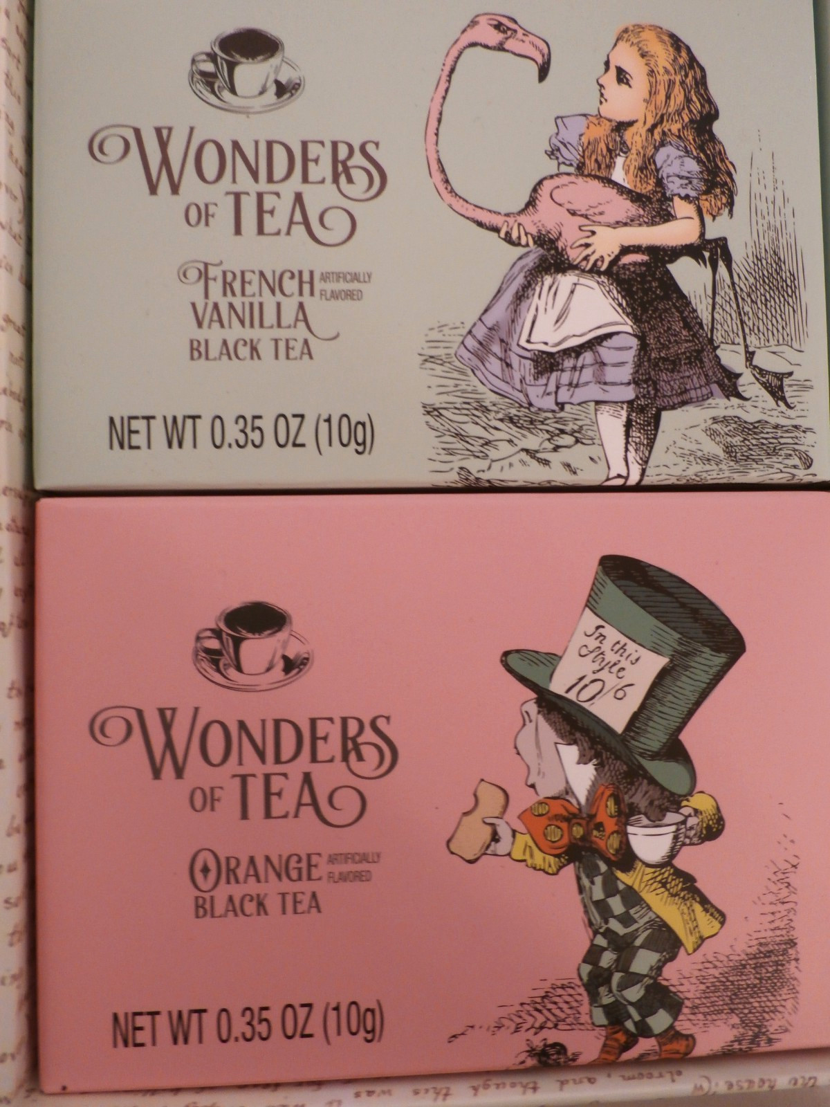 Wonders of Tea Alice In Wonderland 8 Asst Teas 2024 /Whittard Tea Canister