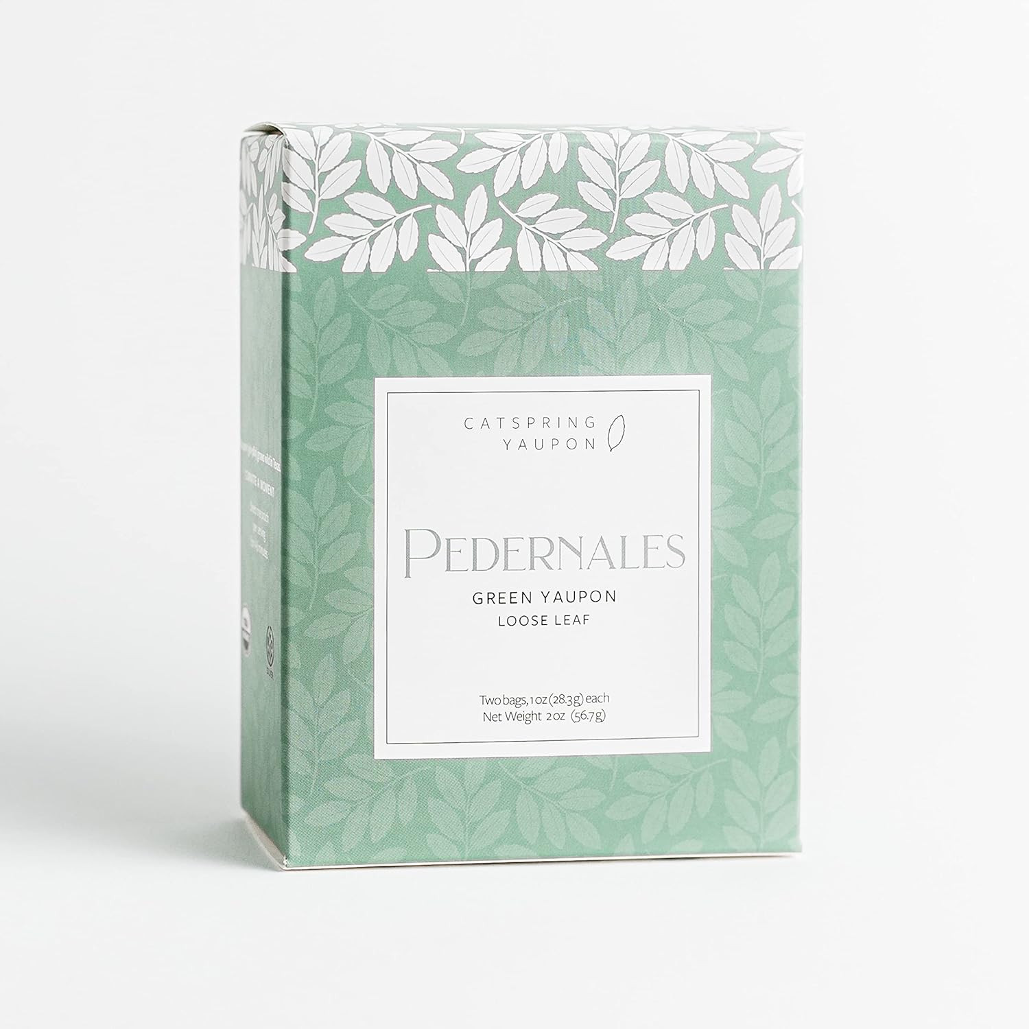 Pedernales – Green Yaupon Yaupon Box of Loose Leaf Yaupon – Naturally Caffeinate