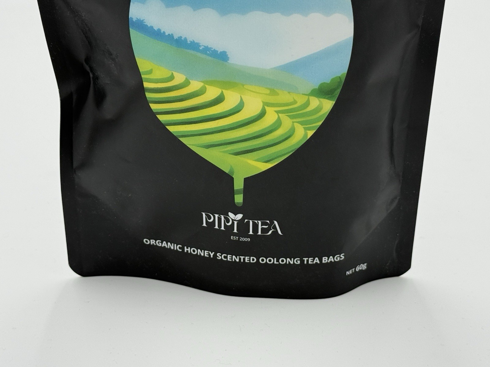 PiPi Tea Organic Honey Scented Oolong Bags – Whole Leaf, 20 (3G. Each) 20 Bags