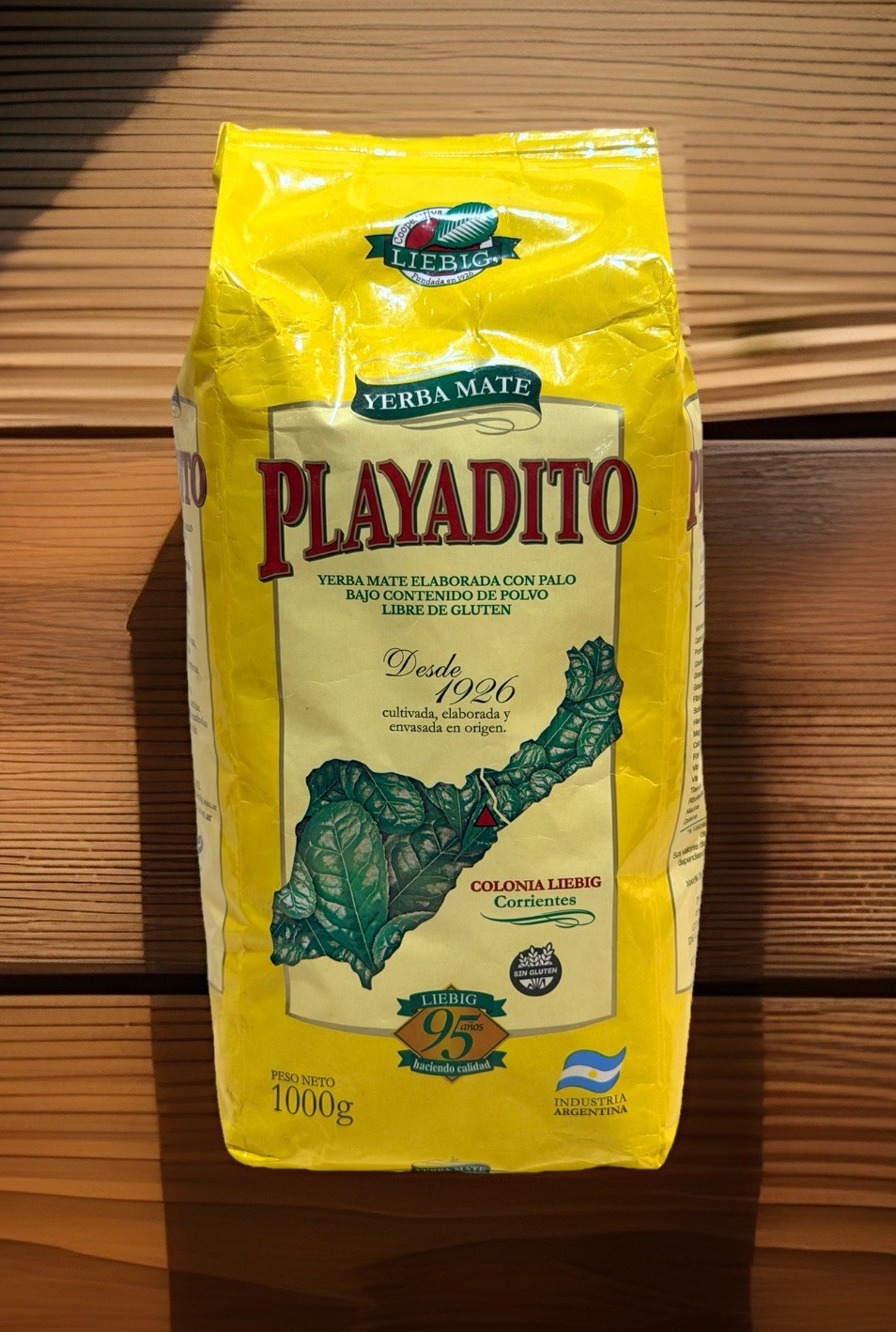 Playadito Yerba Mate Tea 1kg Traditional Argentine Herbal Energy Drink