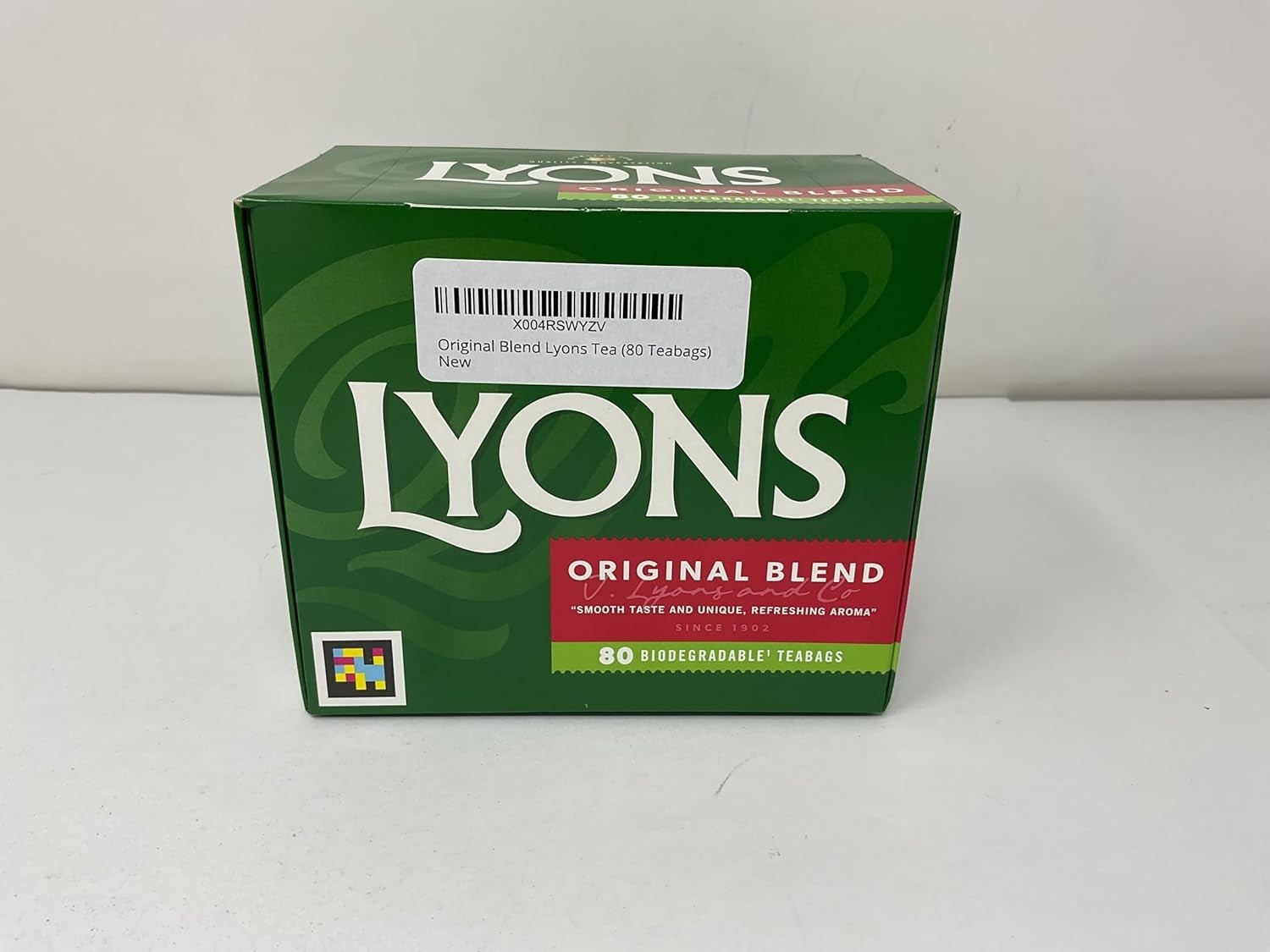 Lyons Original Blend Black Tea – 80 Pyramid Tea Bags (250 g) – Premium Dublin