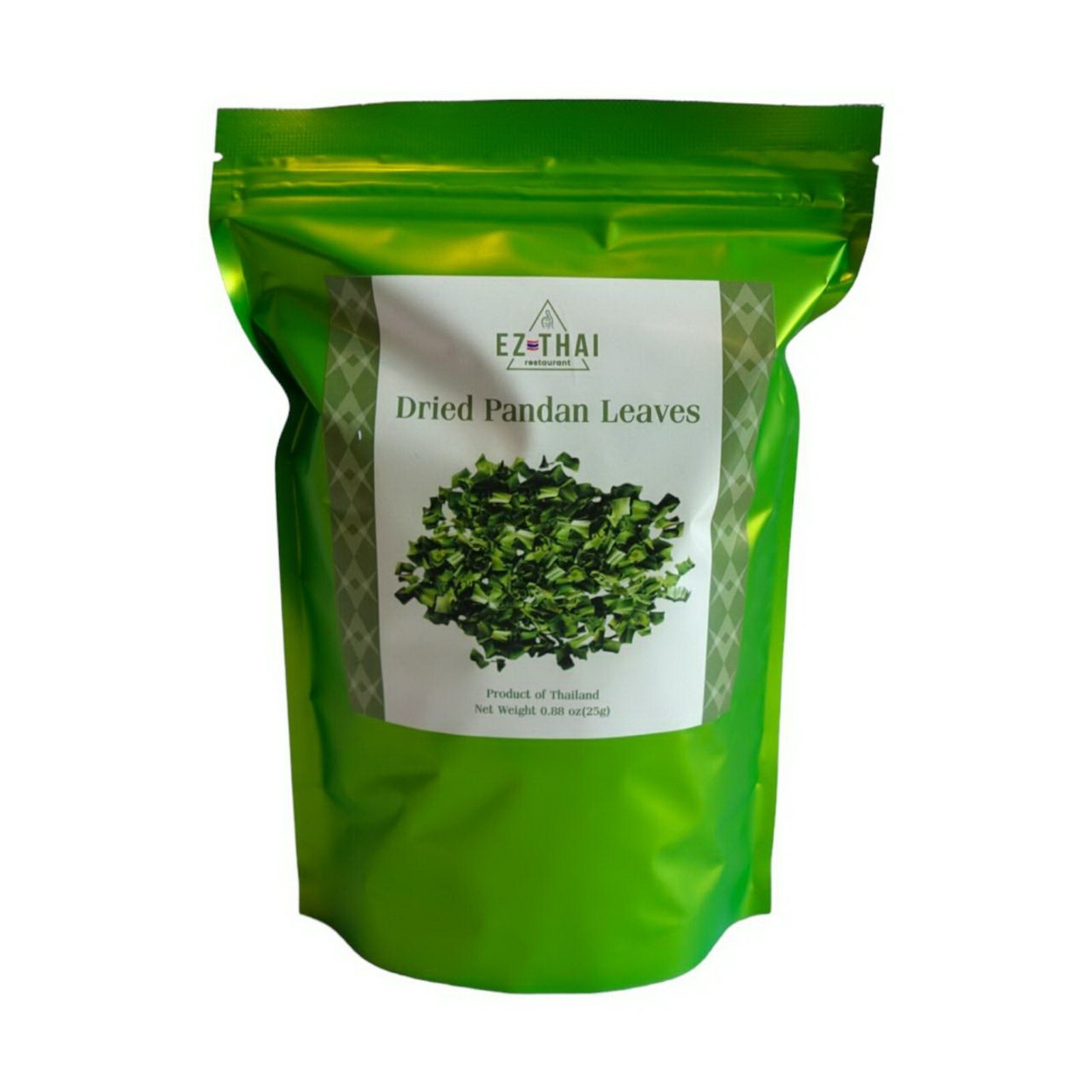 Green Dried Pandan Leaves 1oz Natural Herbal Tea Authentic Thai Flavor and Aroma