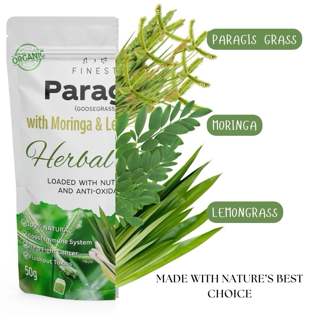 Chef Aybs Paragis Tea with Moringa & Guyabano Extract 3 In 1 (20 Tea bags)