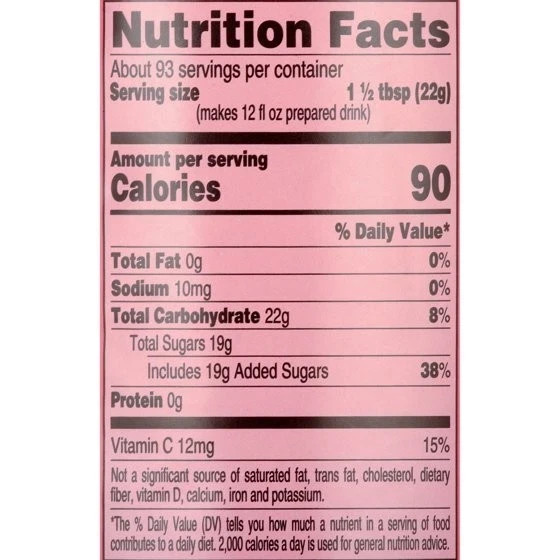 4C Natural Peach, Lemon Raspberry Iced Tea Mix, 66.1 oz😋Choose your flavor