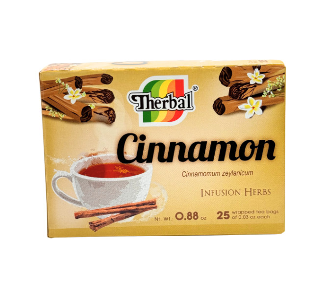 Therbal Te de Canela/ Cinnamon tea Infusion Herbs 25 bags