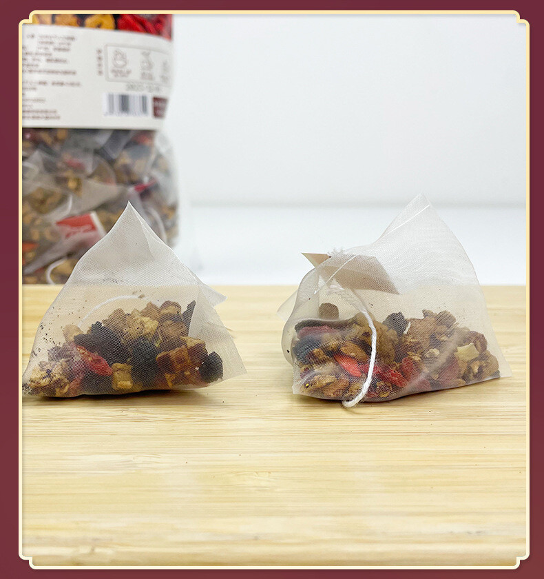 Date Tea for Men Energy and Wellness Support Ginseng Mulberry Goji Berry Red