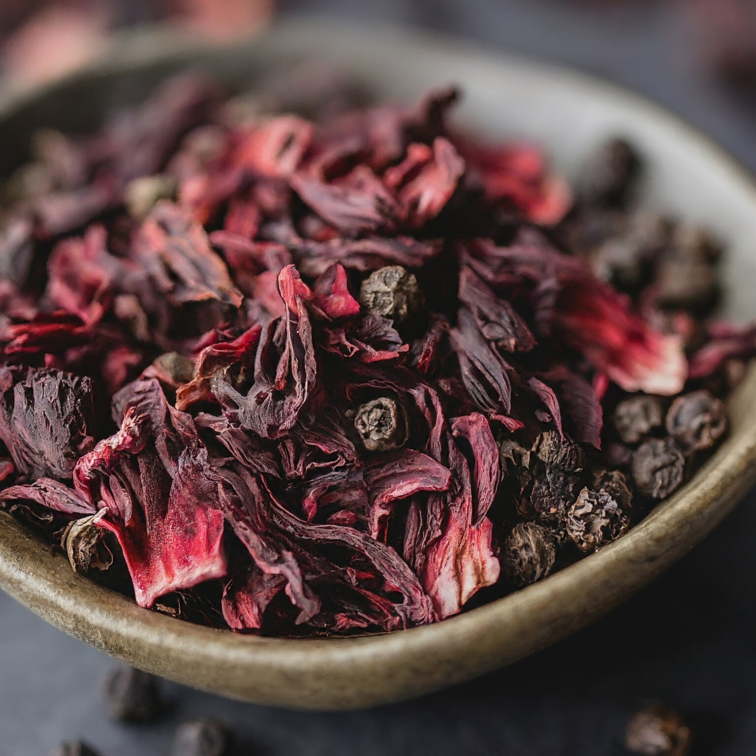 75 Organic Hibiscus Tea Bags, Hibiscus Flower Tea, Naturally Caffeine Free