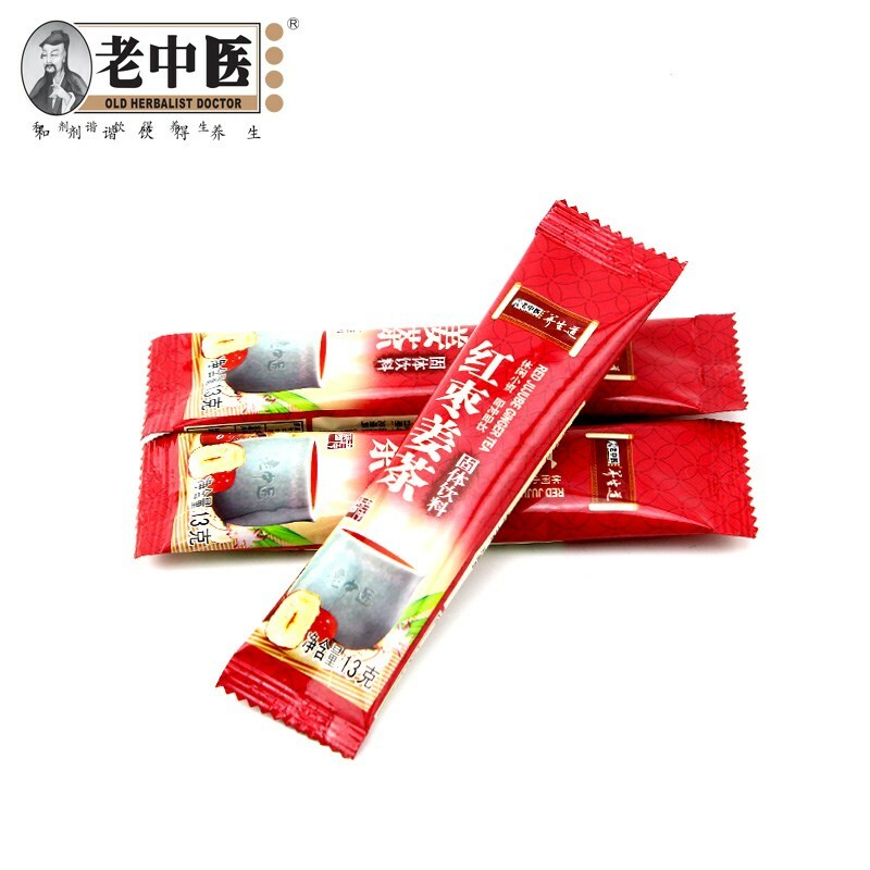 老中医红枣姜茶颗粒 130g Instant Powder Drinks Red Jujube Ginger Tea