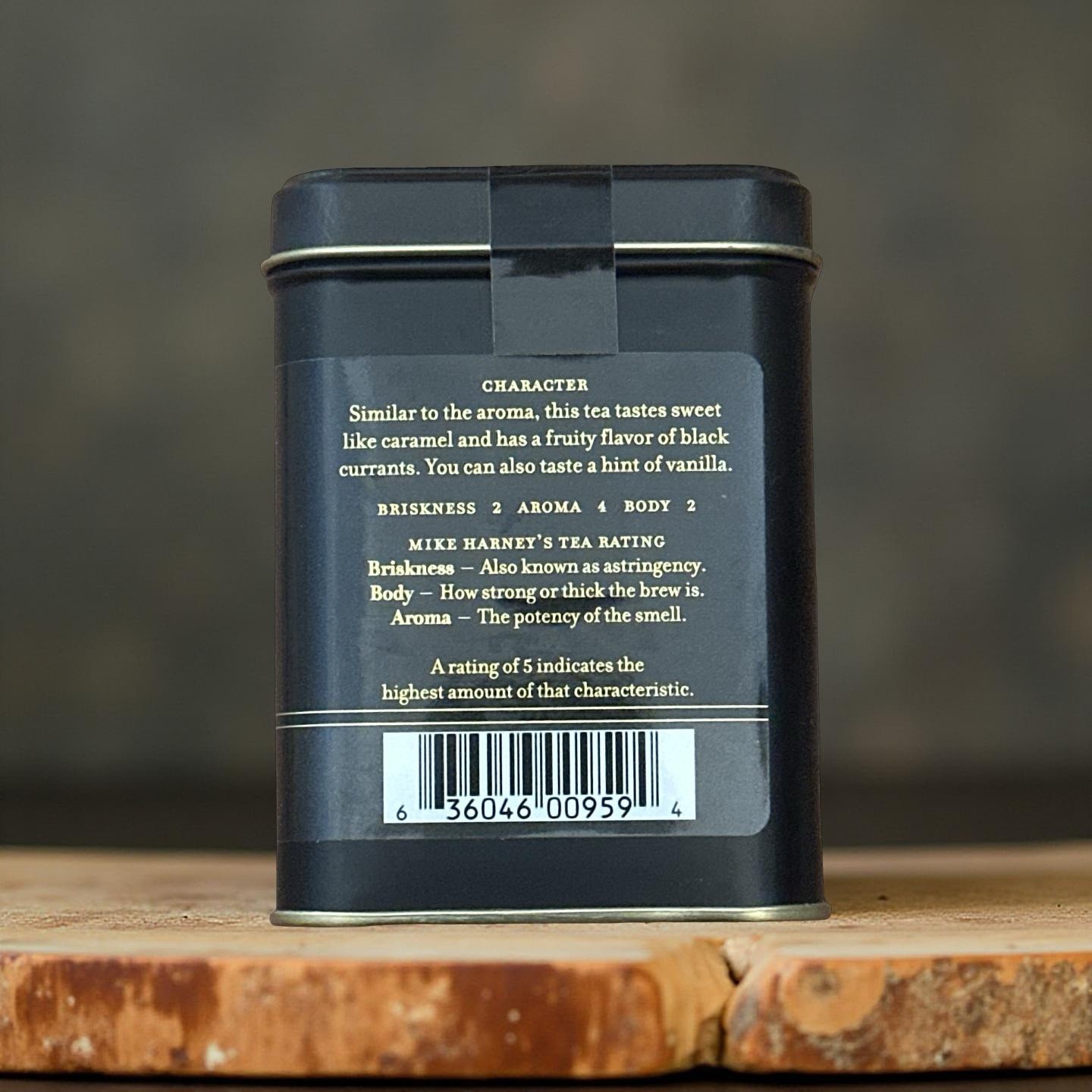 Harney and Sons “Paris” Tea 4 Ounce – 30 To 40 Cups – Hand Packed Tin Exp:12/26