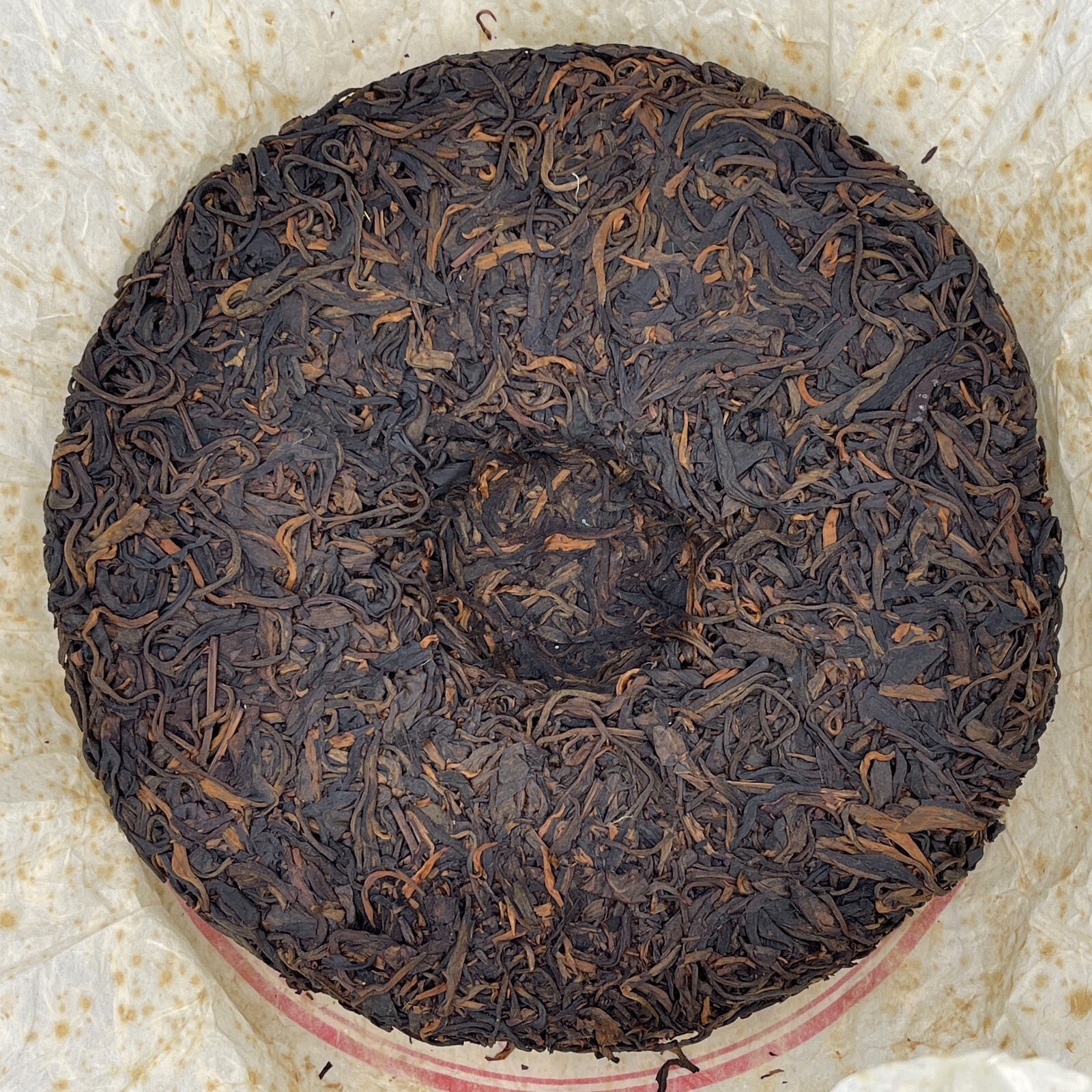 Pu-Erh tea,2011,達觀系列-易武老樹圓茶吉興茶莊Daguan Series – Yiwu Old Tree Round Tea,400g,Raw