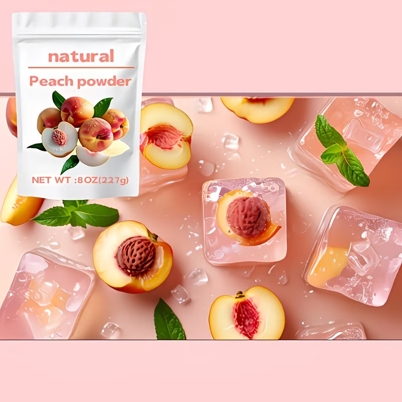 Peach Powder Suitable Baking Drinks Excellent Taste Without Sugar And Additives
