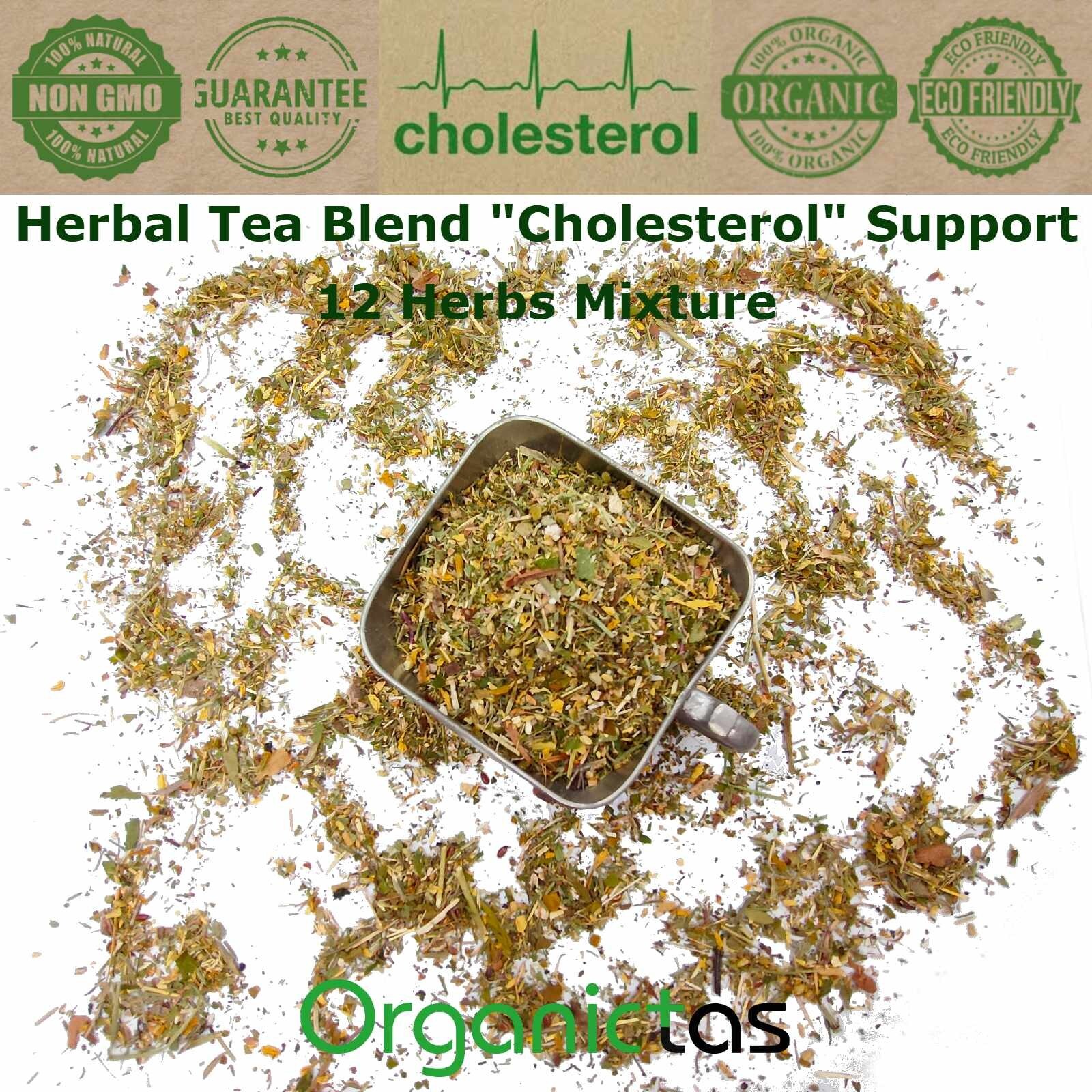 Herbal Tea for High and Bad Cholesterol – 12 organic herbs herbal diet support