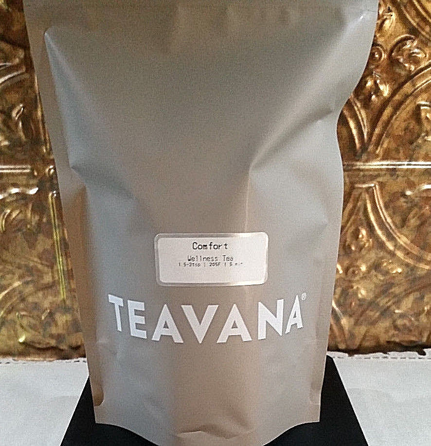 😊☕RARE! NEW! 🍊 COMFORT WELLNESS 2 OZ TEAVANA LOOSE LEAF TEA SEALED BAG! HTF🍑
