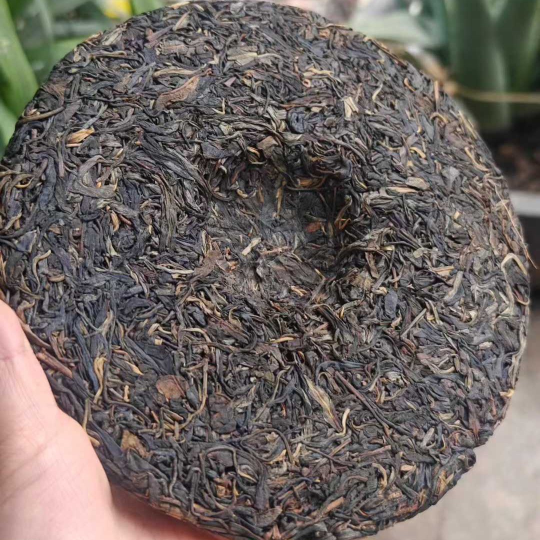 2003 Vintage Material Yiwu Ancient Tree Raw Pu-erh Tea Cake 357g – 2012Y