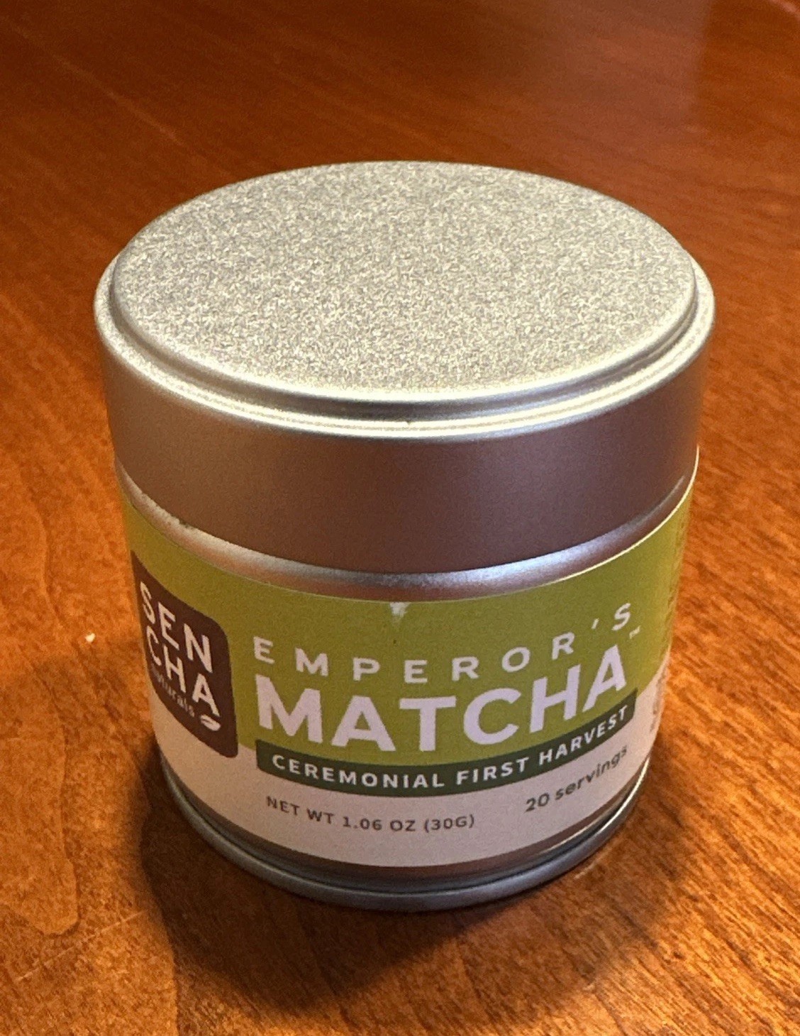 Sen Cha Naturals Matcha Ceremonial First Harvest Green Tea Powder 1.06oz