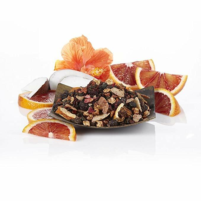 ☃️🎅 NEW! RARE! 2 OZ TEAVANA BLOOD ORANGE SORBET LOOSE LEAF TEA SEALED BAG 🎄🤶