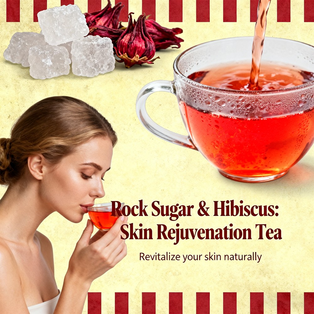 Hibiscus Sabdariffa Rose Mulberries Tea Youthful Skin Health Tea 5 G Per Pack