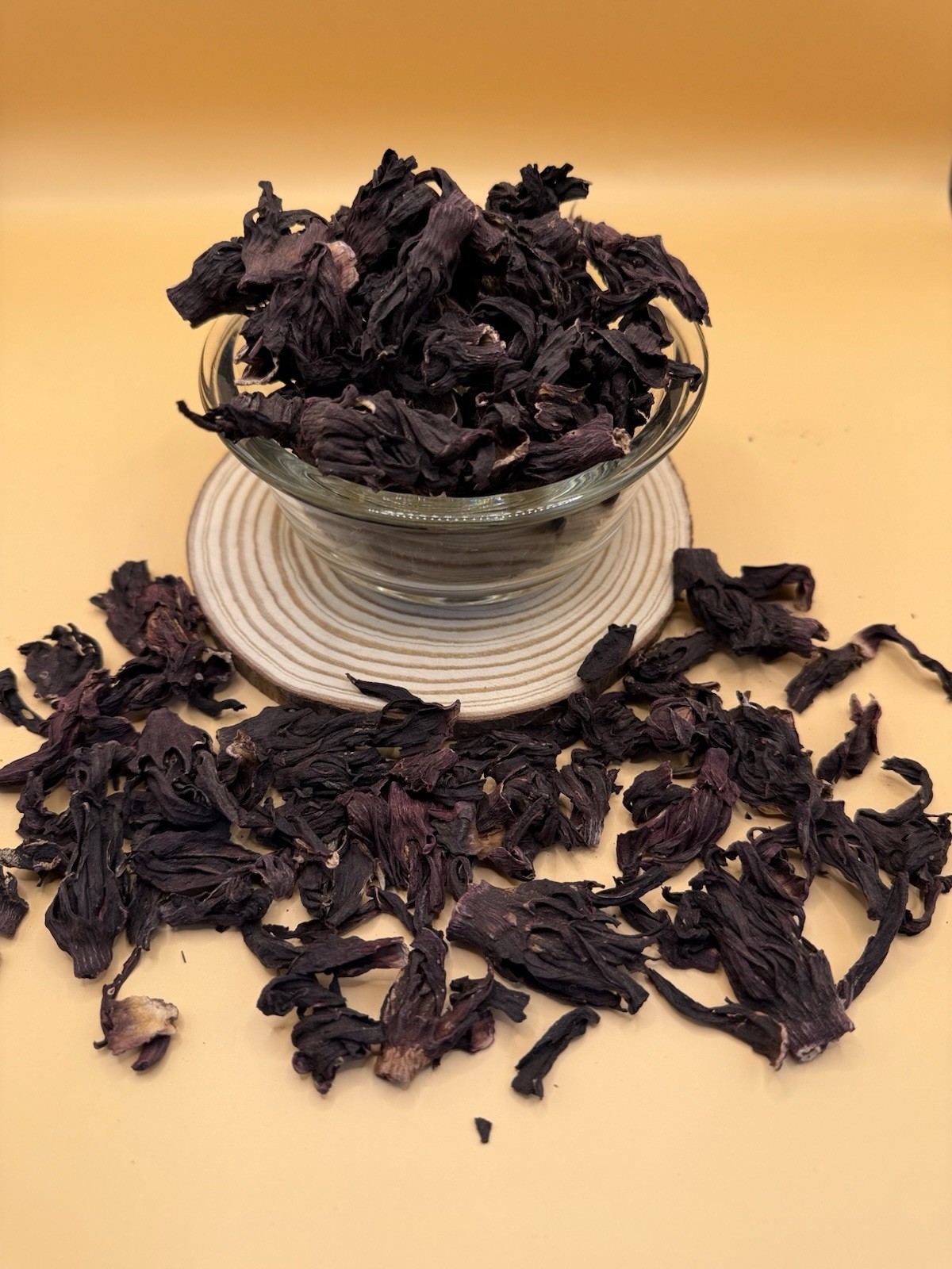 PULSEGLU organic Hibiscus petals | African Hibiscus | Zobo | 5 Oz (141g) |