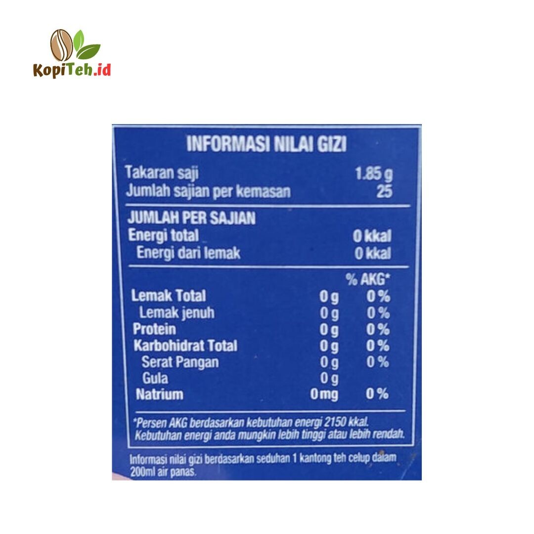 2x Sariwangi Natural Herbal tea from Indonesia