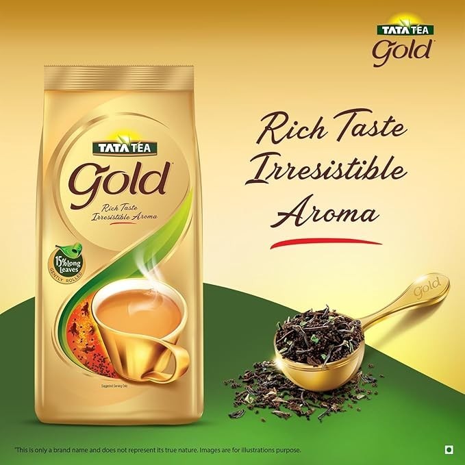 Tata Tea Gold Gently Rolled Aromatic Long Leaves Tea 250 gram