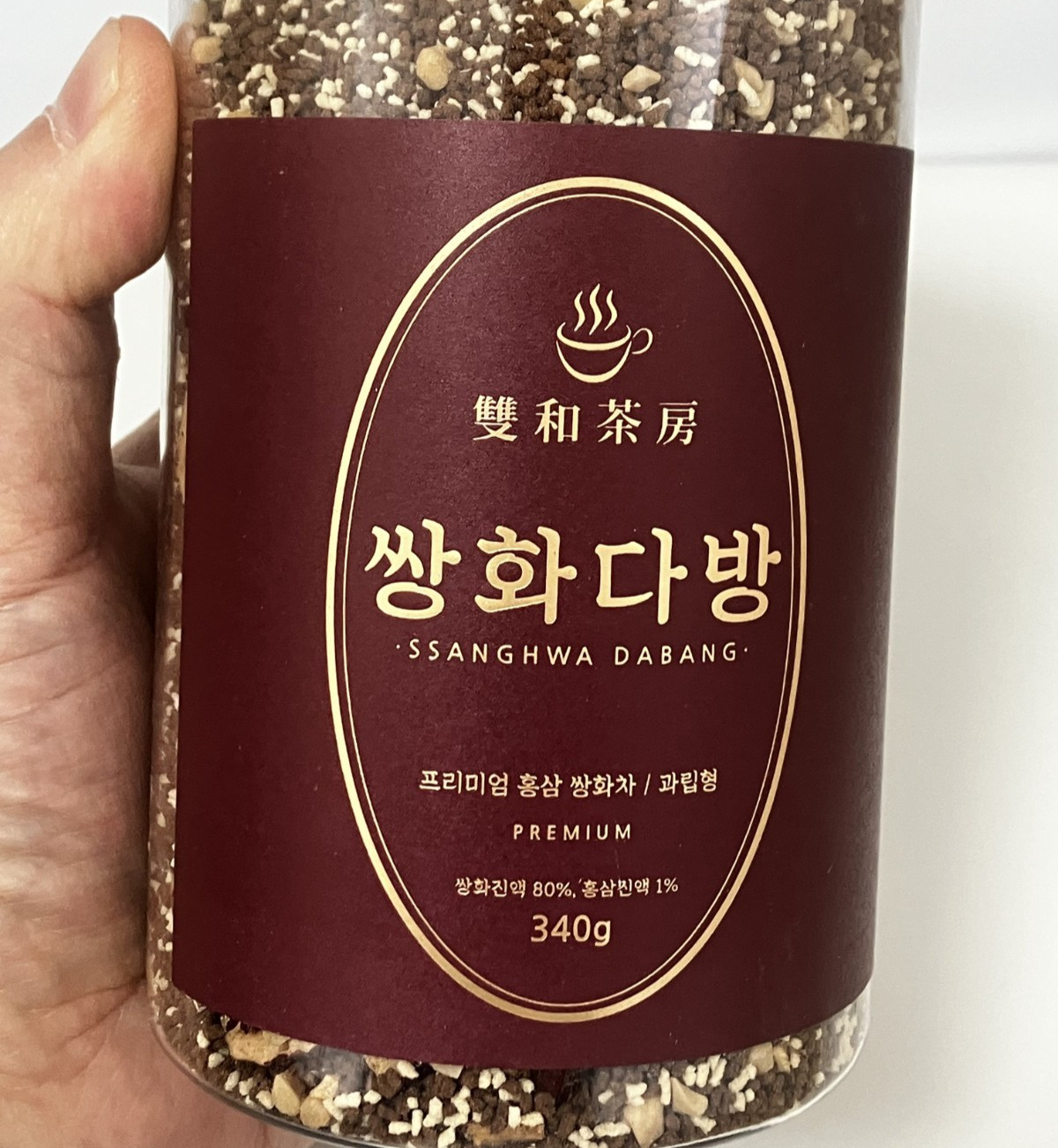 Premium Korean Traditional Ssanghwa Tea Granules 340g