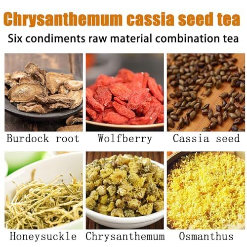 Dandelion Wolfberry Tea, Kidneys & Liver Health, Seven Natural Herbal Ingredient