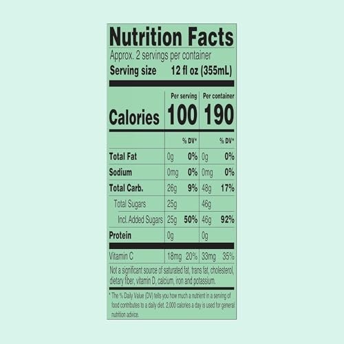 AriZona Green Tea with Ginseng and Honey – Big Can, 22 Fl Oz (Pack of 12)