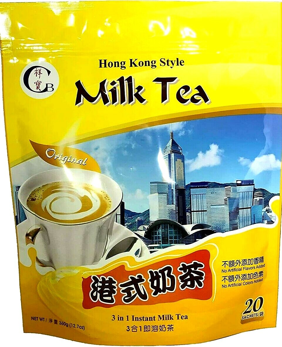 CB Original 3-In-1 Hong Kong Style Instant Milk Tea 20 Sachets x 18g (Pack of 6)
