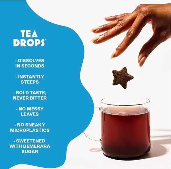 Tea Drops Mother’s Day Gift Organic Dissolvable Loose Leaf Tea 9 Flavors Chai