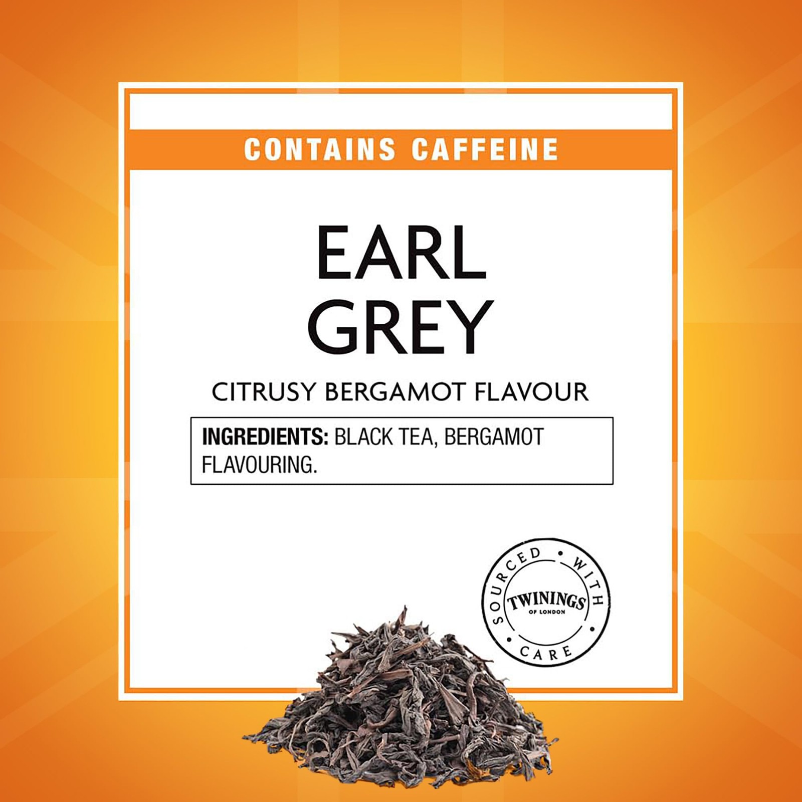 Twinings Earl Grey Loose Black Tea Tins, 3.53 Ounce (Pack of 6)