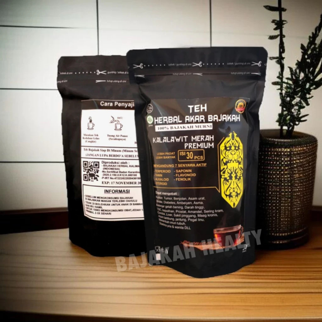 2x TEA RED KALAWIT PREMIUM BAJAKAH ROOTS KALIMANTAN