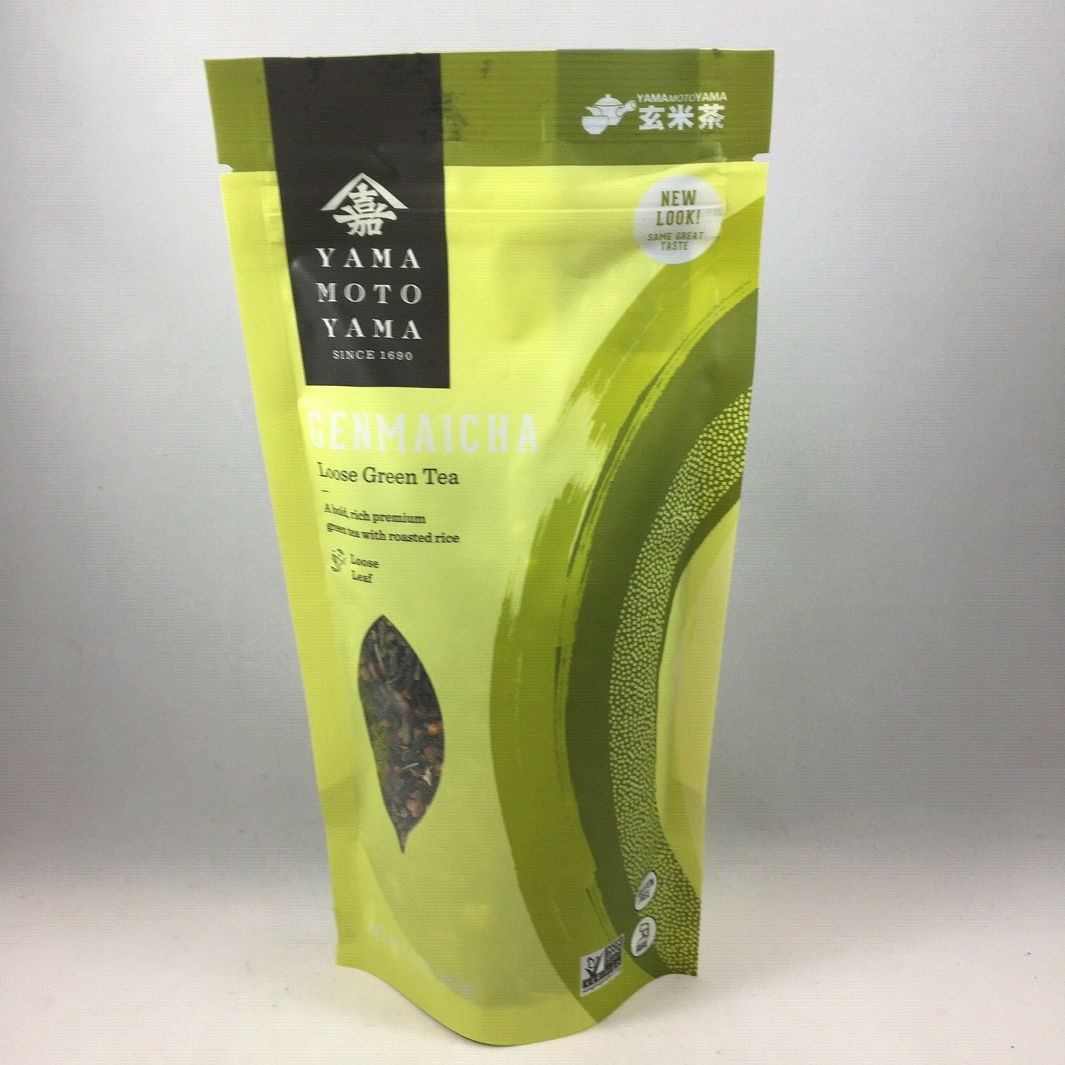 Pack of 2 Japanese Yamamotoyama Genmaicha Green Tea w/ Roasted Rice Sorghum Seed