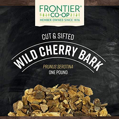 Frontier Co op Wild Cherry Bark Herbal Tea 1 Pound Kosher Natural Flavor