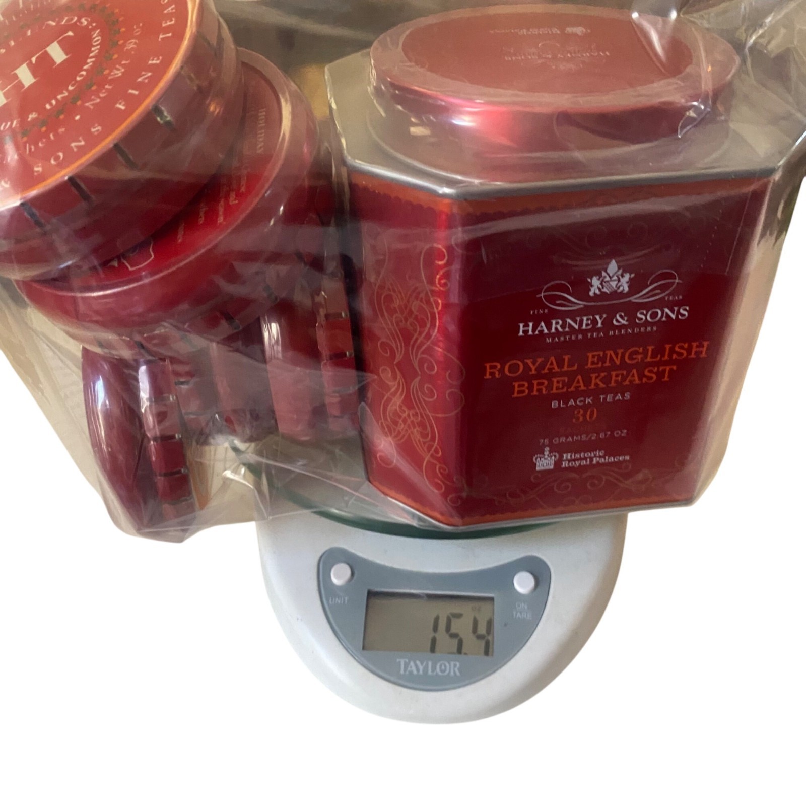 Harney & Sons Tea Lot Royal English Breakfast, Holiday, Cranberry Autumn SEALED